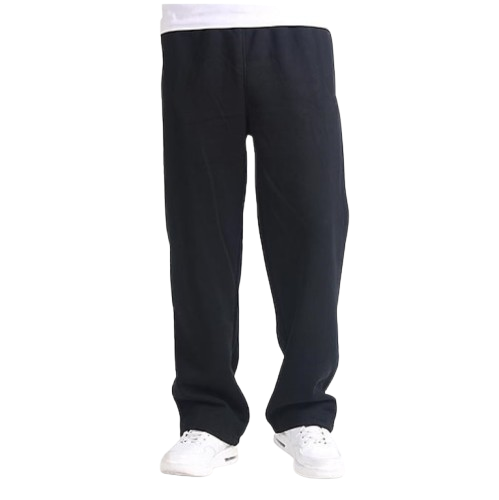 STRAIGHT LEG JOGGERS - BLACK