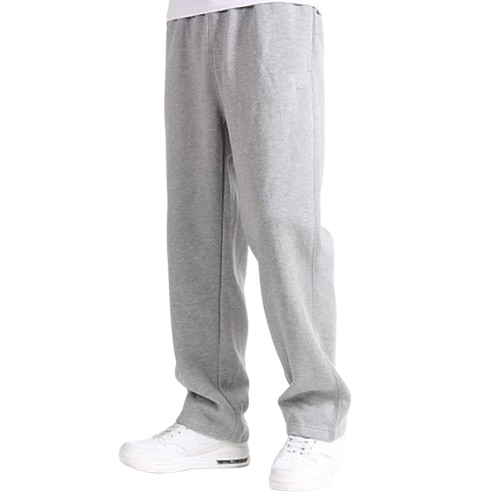 STRAIGHT LEG JOGGERS - GREY